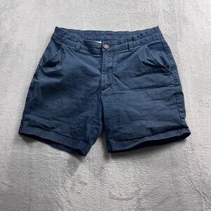 Chubbies Mens Navy Blue Chino Shorts Size 30 Flat Front Cotton Twill 5.5 Inseam